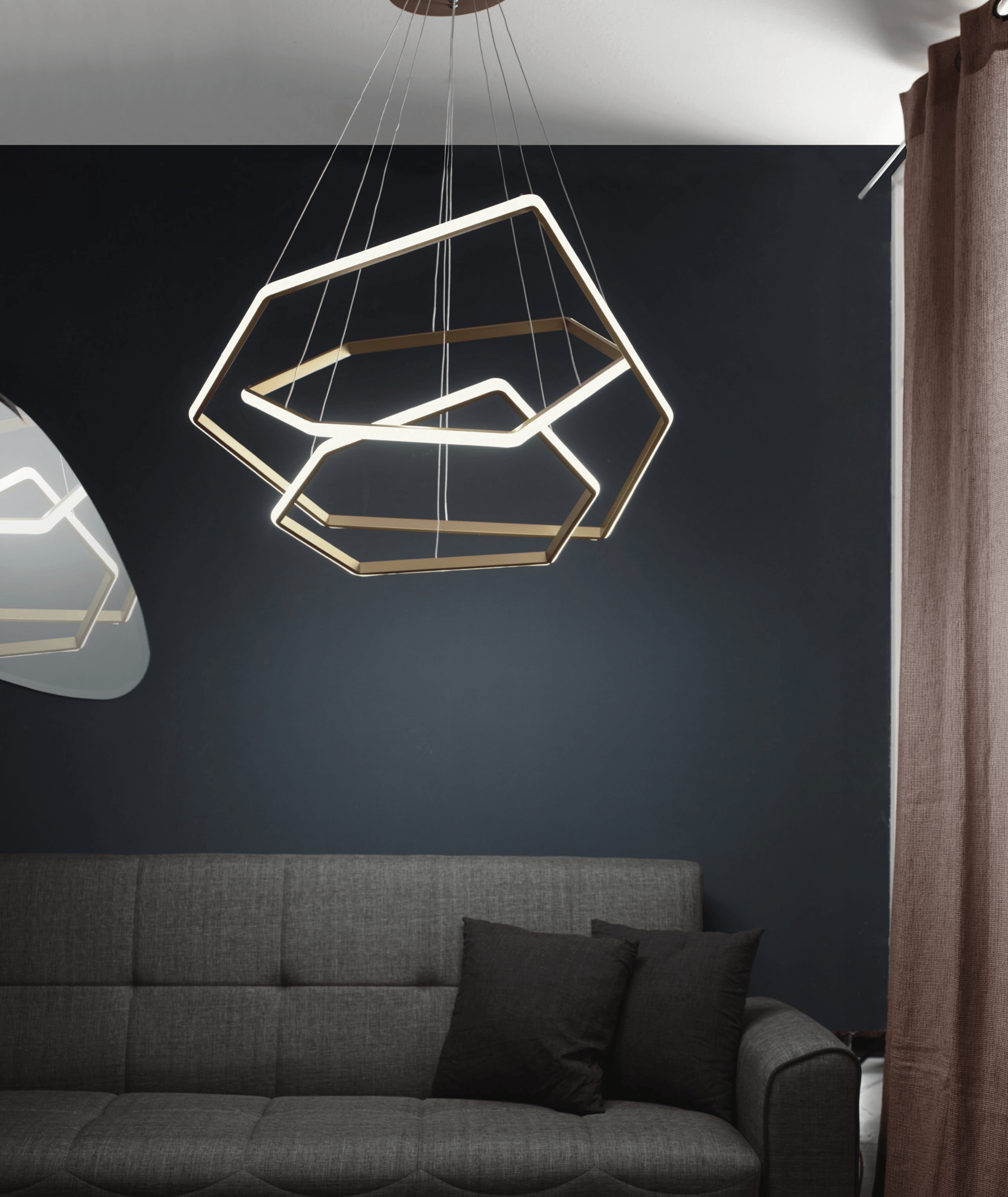 Mazzola luce lampadario bianco per soggiorno design moderno led